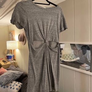 Urban Outfitters Knotted T-shirt Dress